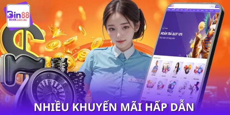 Nhiều khoản tiền thưởng hấp dẫn dành cho từng người chơi