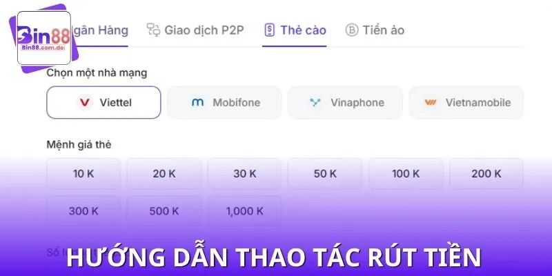 Rút tiền không lo trục trặc - Làm đúng theo 3 bước đơn giản sau